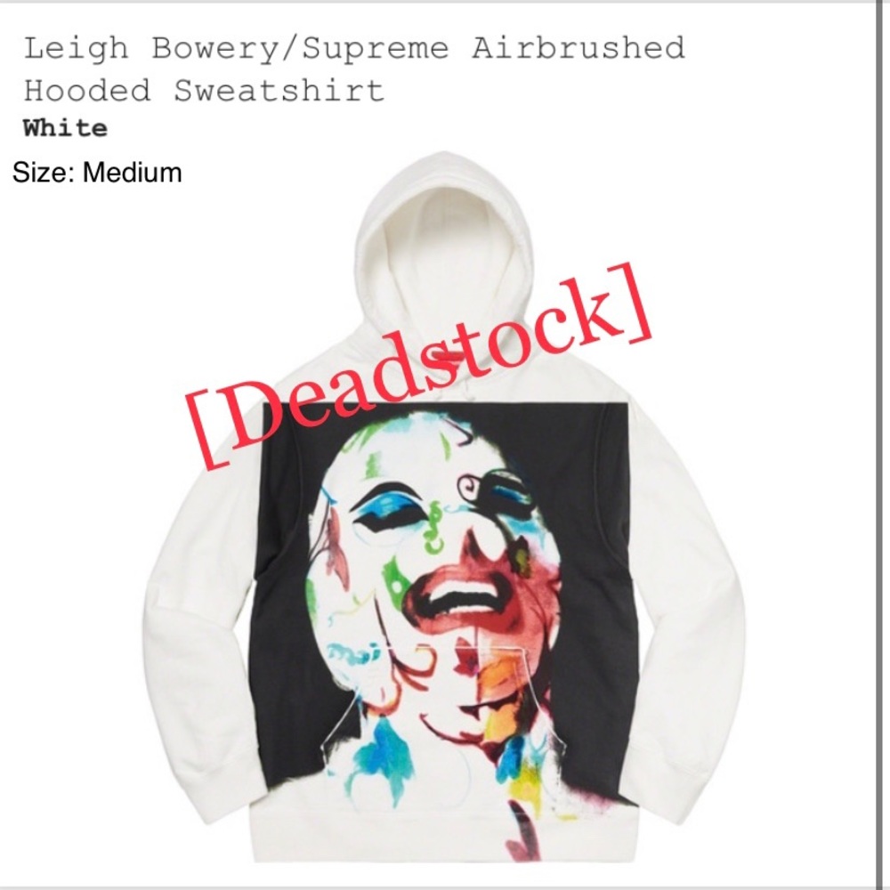 Leigh Bowery/Supreme Airbrushed Hoodie